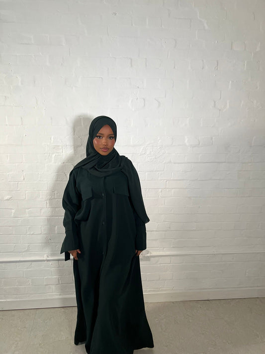 Dark Green Blouse