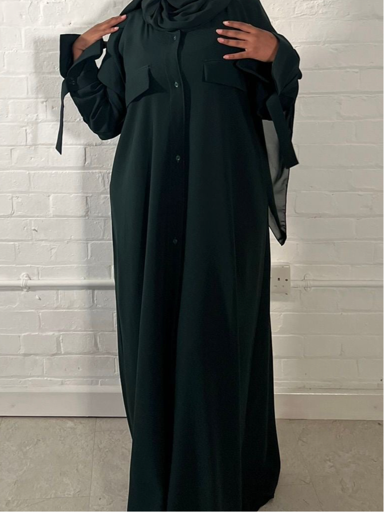 Dark Green Blouse