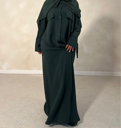 Dark Green Blouse