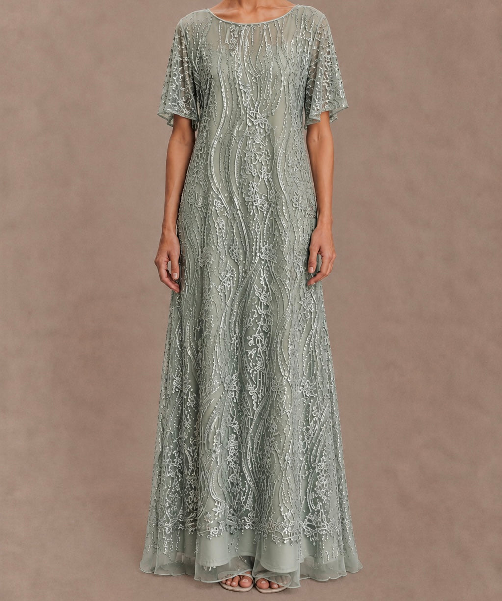 Mint Embellished Dress