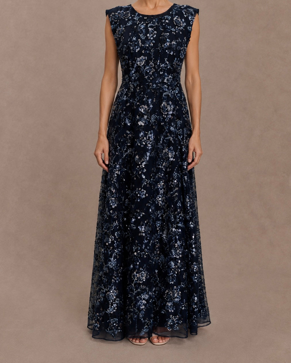 Navy abaya set