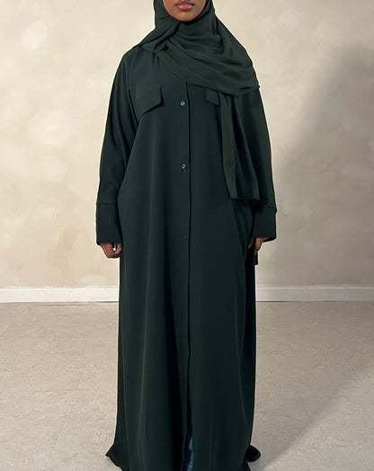 Dark Green Blouse